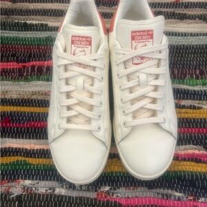 Adidas Stan Smith White with Red Accent